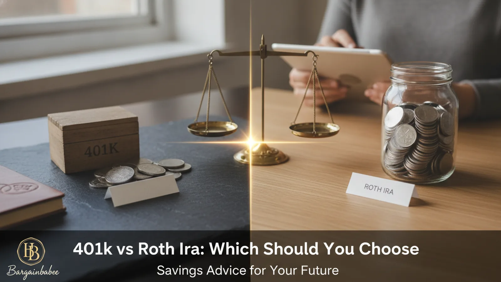 401k vs Roth Ira: Which Should You Choose? | Bargainbabee